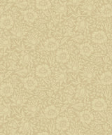 Mallow Butter Floral Vine Wallpaper with Botanical Floral Pattern, Traditional Style - A-Street Prints 4153-82039