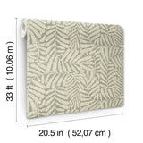 Gabriel Moss Fern by Scott Living Botanical Wallpaper- A-Street Prints 4155-27311