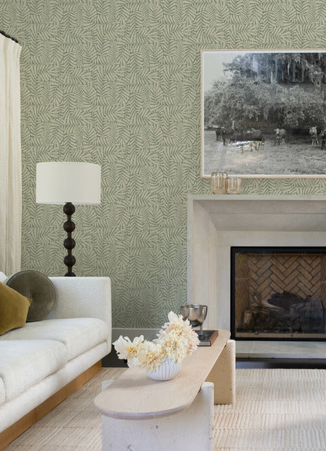 Gabriel Moss Fern by Scott Living Botanical Wallpaper- A-Street Prints 4155-27311