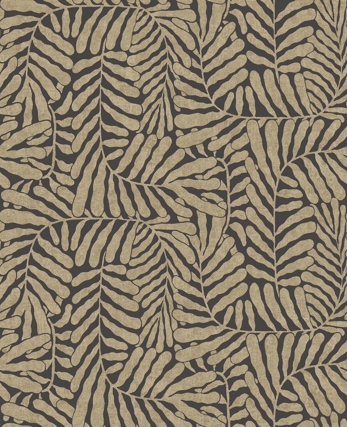 Gabriel Bronze Fern Wallpaper roll by A-Street Prints, SKU 4155-27315