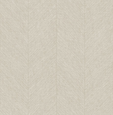 Kallam Beige Chevron Wallpaper texture and installation