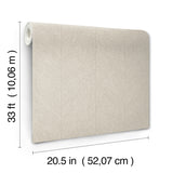 Kallam Beige by Scott Living Chevron Wallpaper – A-Street Prints 4155-27316