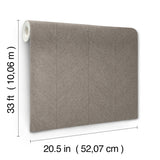 Kallam Chocolate by Scott Living Chevron Wallpaper – A-Street Prints 4155-27318