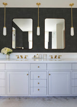 Reid Black by Scott Living Woven Geometric Wallpaper – A-Street Prints 4155-27330