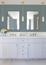 Reid Sky Blue by Scott Living Woven Geometric Wallpaper- A-Street Prints 4155-27334