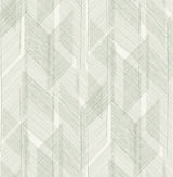 Bryant Evergreen Crosshatch Wallpaper pattern in green by A-Street Prints
