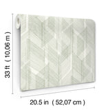 Bryant Evergreen by Scott Living Crosshatch Wallpaper- A-Street Prints 4155-27335