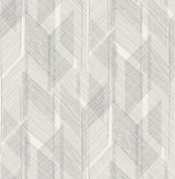 Bryant Black Crosshatch Wallpaper roll with modern crosshatched geometric pattern in black on white