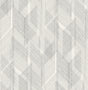 Bryant Black Crosshatch Wallpaper roll with modern crosshatched geometric pattern in black on white