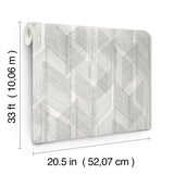 Bryant Black by Scott Living Crosshatch Wallpaper- A-Street Prints 4155-27336