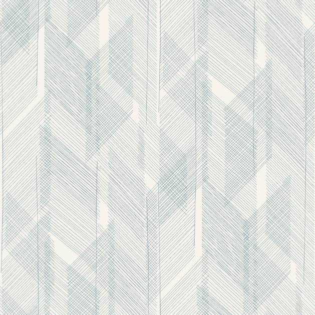 Bryant Blue Crosshatch Wallpaper by A-Street Prints