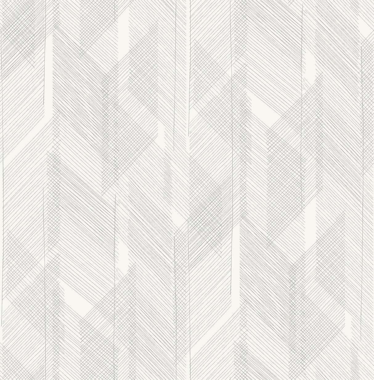 Bryant Silver Crosshatch Wallpaper roll