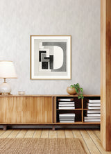 Bryant Silver by Scott Living Crosshatch Wallpaper- A-Street Prints 4155-27338