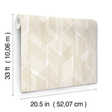 Bryant Gold Crosshatch by Scott Living Non Woven Wallpaper – A-Street Prints 4155-27339