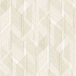 Bryant Gold Crosshatch Wallpaper by A‑Street Prints with metallic gold geometric crosshatch on white