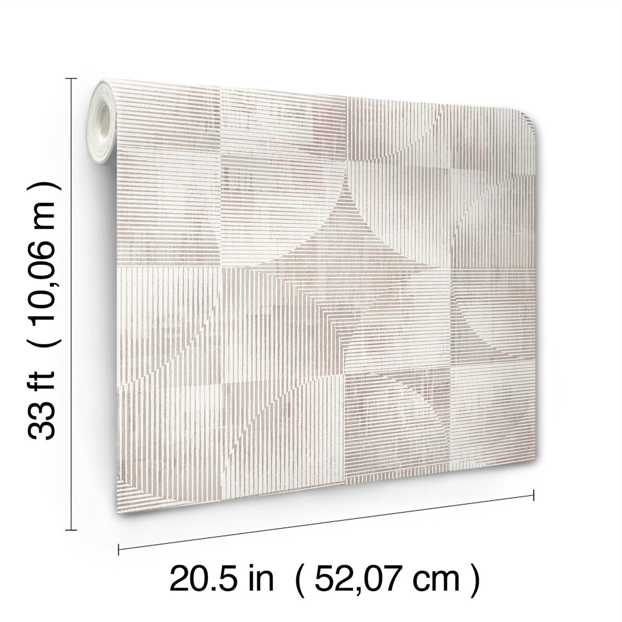 Woodbine Rose by Scott Living Abstract Geometric Wallpaper – A-Street Prints 4155-27341