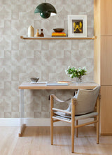 Woodbine Rose by Scott Living Abstract Geometric Wallpaper – A-Street Prints 4155-27341