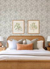Woodbine Neutral by Scott Living Abstract Geometric Wallpaper- A-Street Prints 4155-27342