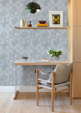 Woodbine Slate by Scott Living Abstract Geometric Wallpaper- A-Street Prints 4155-27343