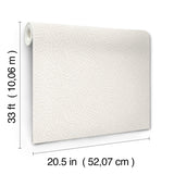 Hollenback Ivory by Scott Living Dotted Abstract Wallpaper – A-Street Prints 4155-27344