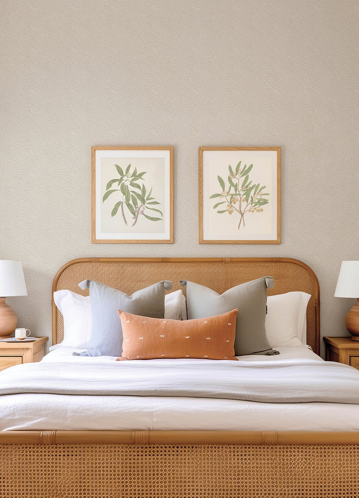 Hollenback Ivory by Scott Living Dotted Abstract Wallpaper – A-Street Prints 4155-27344