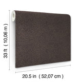 Hollenback Black by Scott Living Dotted Abstract Wallpaper – A-Street Prints 4155-27346