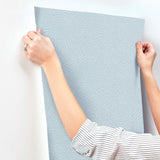 Hollenback Light Blue by Scott Living Dotted Abstract Wallpaper – A-Street Prints 4155-27348