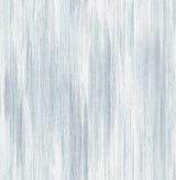 Elysian Sky Blue by Scott Living Metallic Textured Ikat Wallpaper, Washable Strippable Non Woven, Paste the Wall – A-Street Prints 4155-27350-Sample