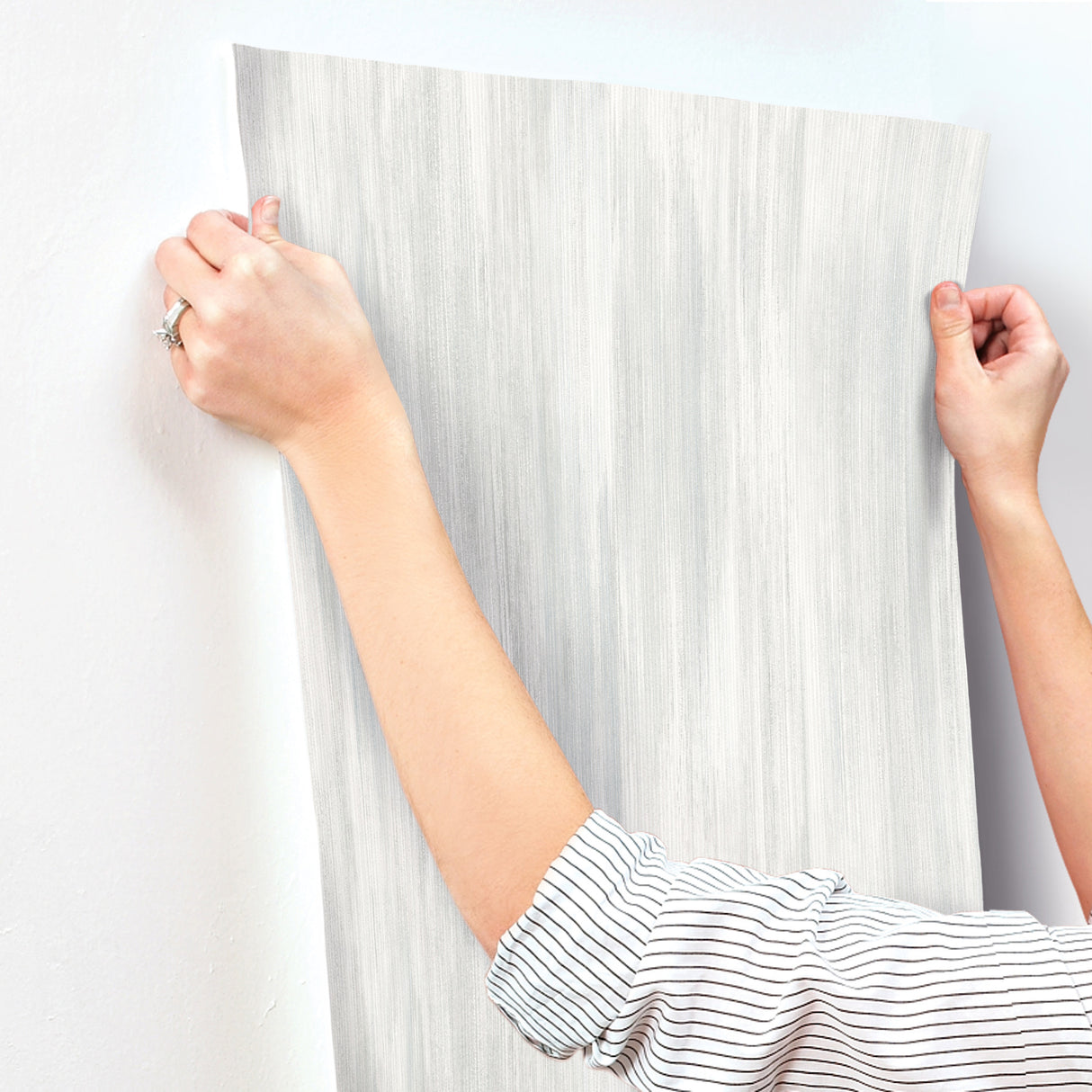 Elysian Stone by Scott Living Ikat Wallpaper – A-Street Prints 4155-27351