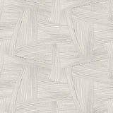 Reid Grey woven geometric wallpaper by A-Street Prints, abstract hand-drawn line pattern