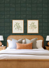 Bronson Evergreen by Scott Living Topography Wallpaper – A-Street Prints 4155-72800