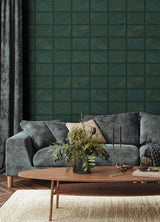 Bronson Evergreen by Scott Living Topography Wallpaper – A-Street Prints 4155-72800