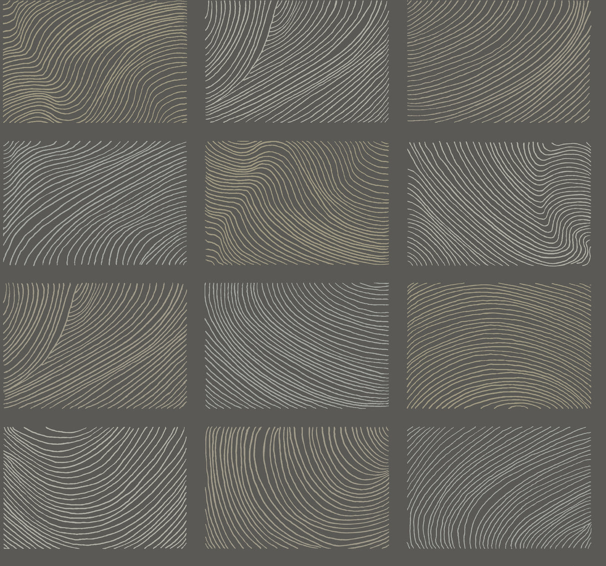 Bronson Slate Topography Wallpaper by A-Street Prints