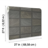 Bronson Slate by Scott Living Topography Wallpaper- A-Street Prints 4155-72801