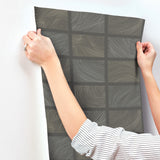 Bronson Slate by Scott Living Topography Wallpaper- A-Street Prints 4155-72801