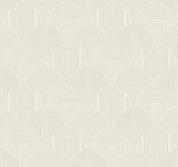 Meyberg Ivory Geometric Wallpaper by A-Street Prints