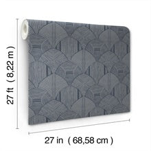 Meyberg Silver by Scott Living Geometric Wallpaper- A-Street Prints 4155-72806