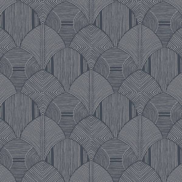 Meyberg Blue Geometric Wallpaper by A-Street Prints, SKU 4155-72807