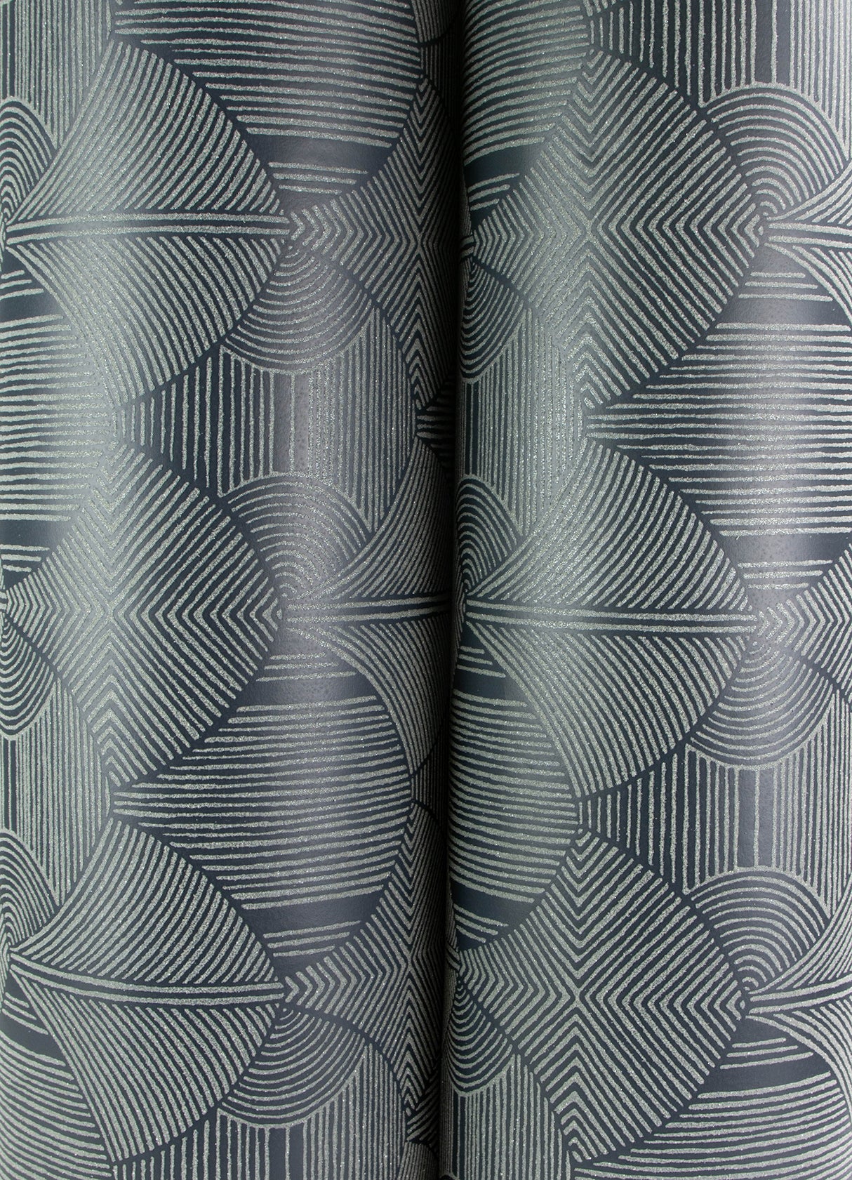 Meyberg Blue by Scott Living Geometric Wallpaper- A-Street Prints 4155-72807