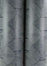 Meyberg Blue by Scott Living Geometric Wallpaper- A-Street Prints 4155-72807