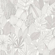 Mathias Grey Botanical Wallpaper by A-Street Prints