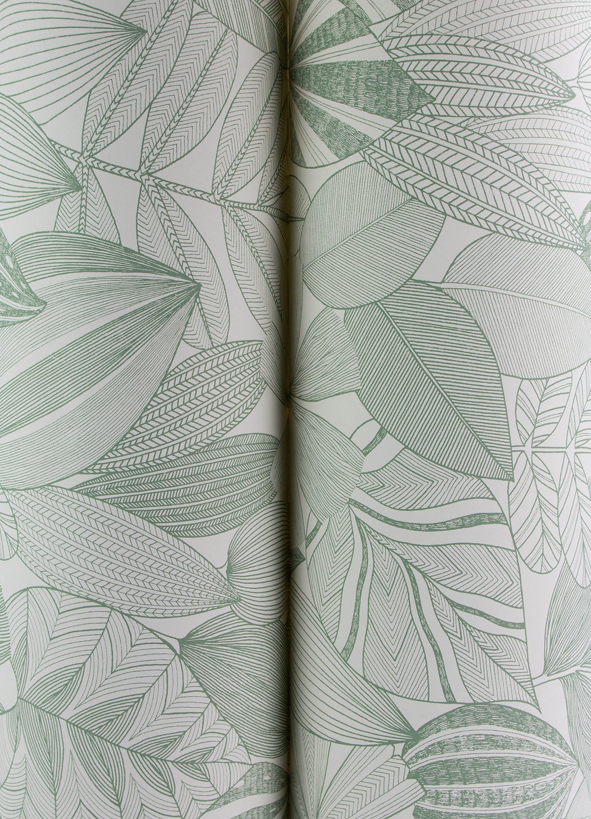 Mathias Green by Scott Living Botanical Wallpaper- A-Street Prints 4155-72811