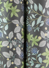 Mildred Charcoal by Scott Living Botanical Trail Wallpaper- A-Street Prints 4155-72815