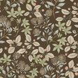 Mildred Espresso Botanical Trail Wallpaper by A-Street Prints