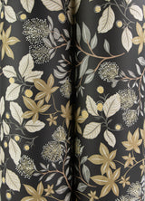 Mildred Black by Scott Living Botanical Trail Non Woven Unpasted Wallpaper - A-Street Prints 4155-72817-Sample