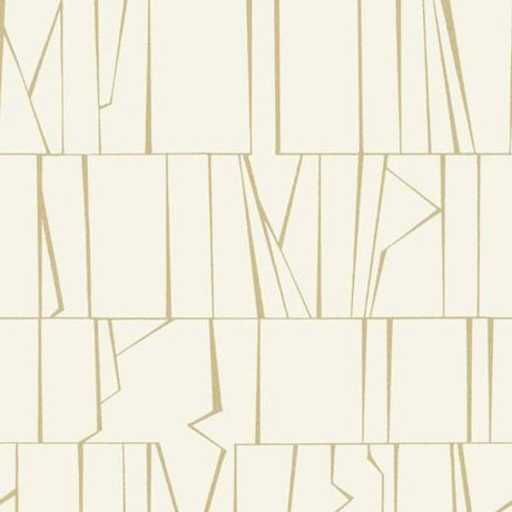 Huntington Gold Geometric Stripe Wallpaper by A-Street Prints, SKU 4155-72818