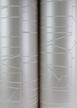 Huntington Silver by Scott Living Geometric Stripe Wallpaper- A-Street Prints 4155-72819