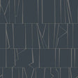 Huntington Indigo Geometric Stripe Wallpaper by A-Street Prints