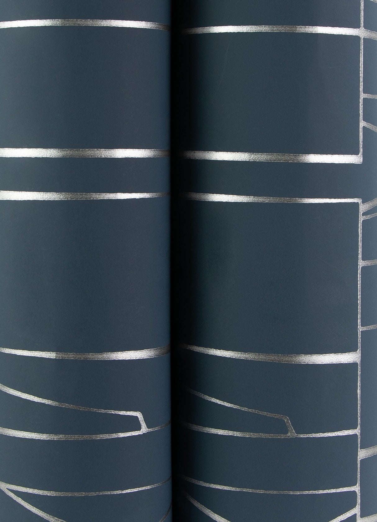 Huntington Indigo by Scott Living Geometric Stripe Wallpaper – A-Street Prints 4155-72821