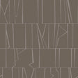 Huntington Chocolate Geometric Stripe Wallpaper by A‑Street Prints (Scott Living)